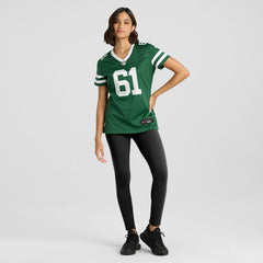 Max Mitchell New York Jets Women's Game Jersey - Legacy Green