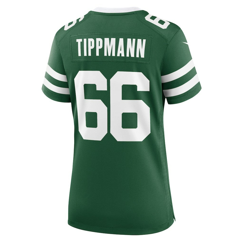 Joe Tippmann New York Jets Women's Game Jersey - Legacy Green