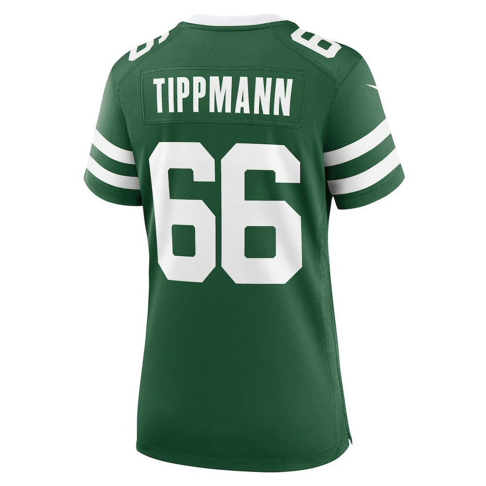 Joe Tippmann New York Jets Women's Game Jersey - Legacy Green
