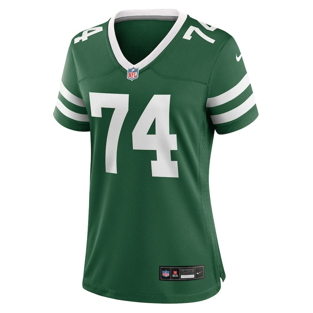 Olu Fashanu New York Jets Women's Game Jersey - Legacy Green