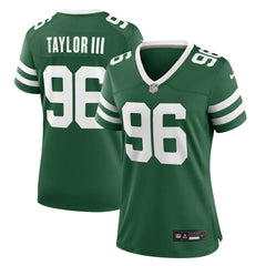 Leonard Taylor III New York Jets Women's Game Jersey - Legacy Green