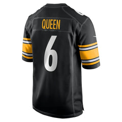 Patrick Queen Pittsburgh Steelers Game Jersey - Black