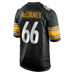 Mason McCormick Pittsburgh Steelers Game Jersey - Black