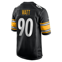 T.J. Watt Pittsburgh Steelers Game Jersey - Black