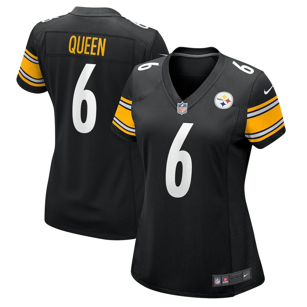 Patrick Queen Pittsburgh Steelers Women's Team Game Jersey - Black
