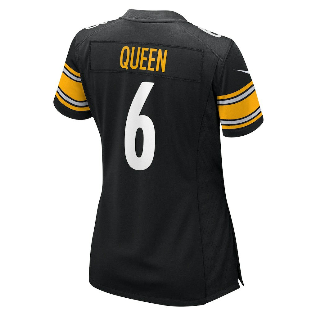 Patrick Queen Pittsburgh Steelers Women's Team Game Jersey - Black