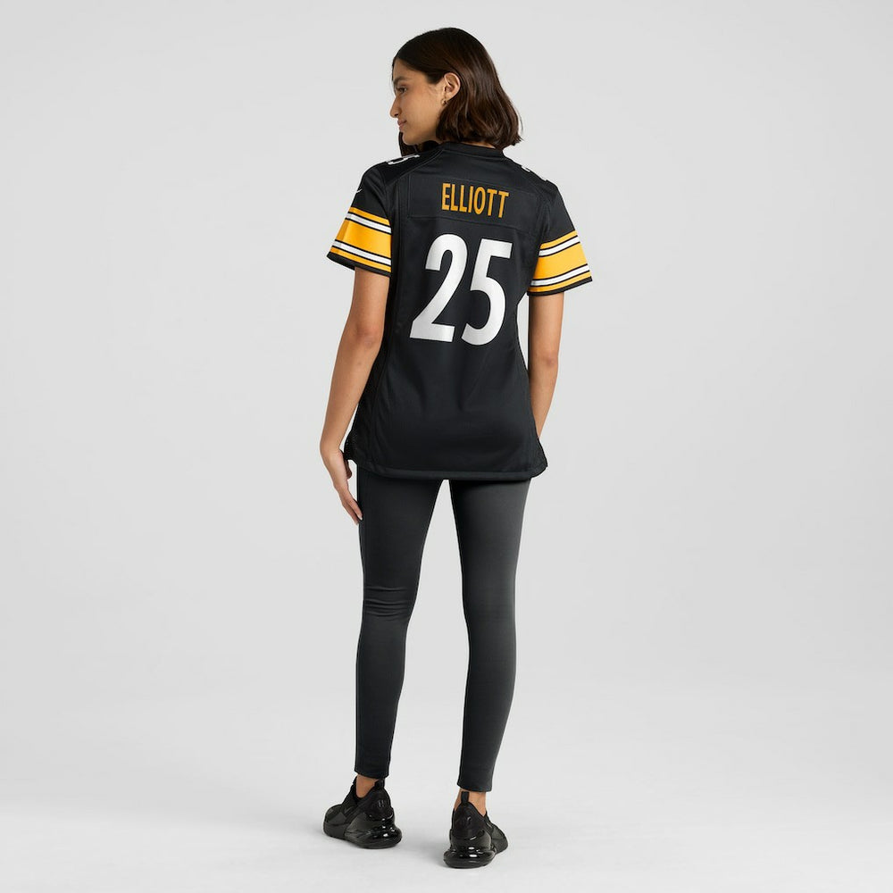 DeShon Elliott Pittsburgh Steelers Women's Team Game Jersey - Black