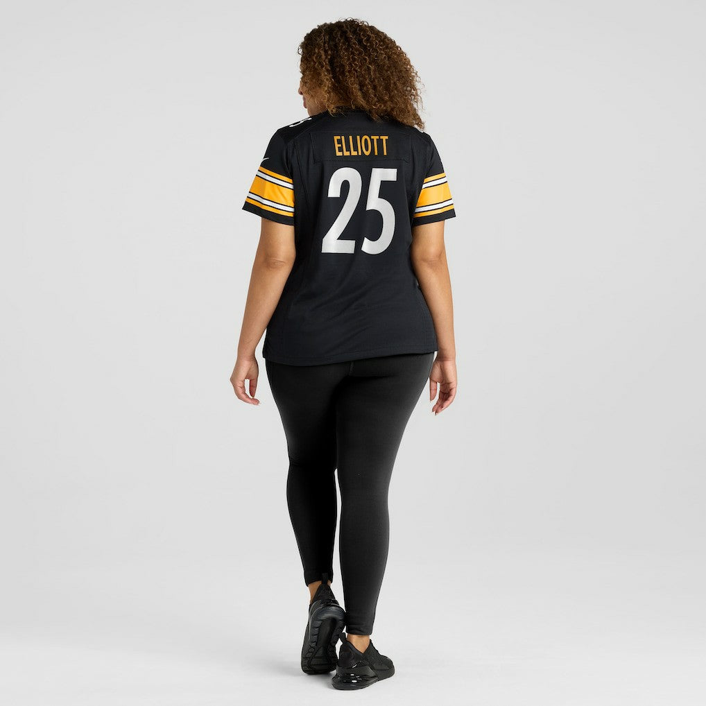 DeShon Elliott Pittsburgh Steelers Women's Team Game Jersey - Black