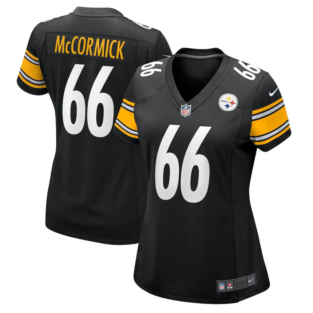 Mason McCormick Pittsburgh Steelers Women's Team Game Jersey - Black