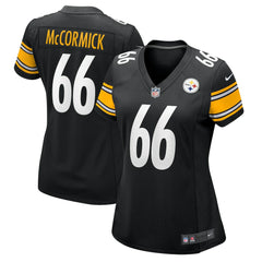 Mason McCormick Pittsburgh Steelers Women's Team Game Jersey - Black