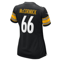 Mason McCormick Pittsburgh Steelers Women's Team Game Jersey - Black