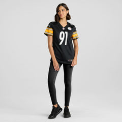 Logan Lee Pittsburgh Steelers Women's Team Game Jersey - Black