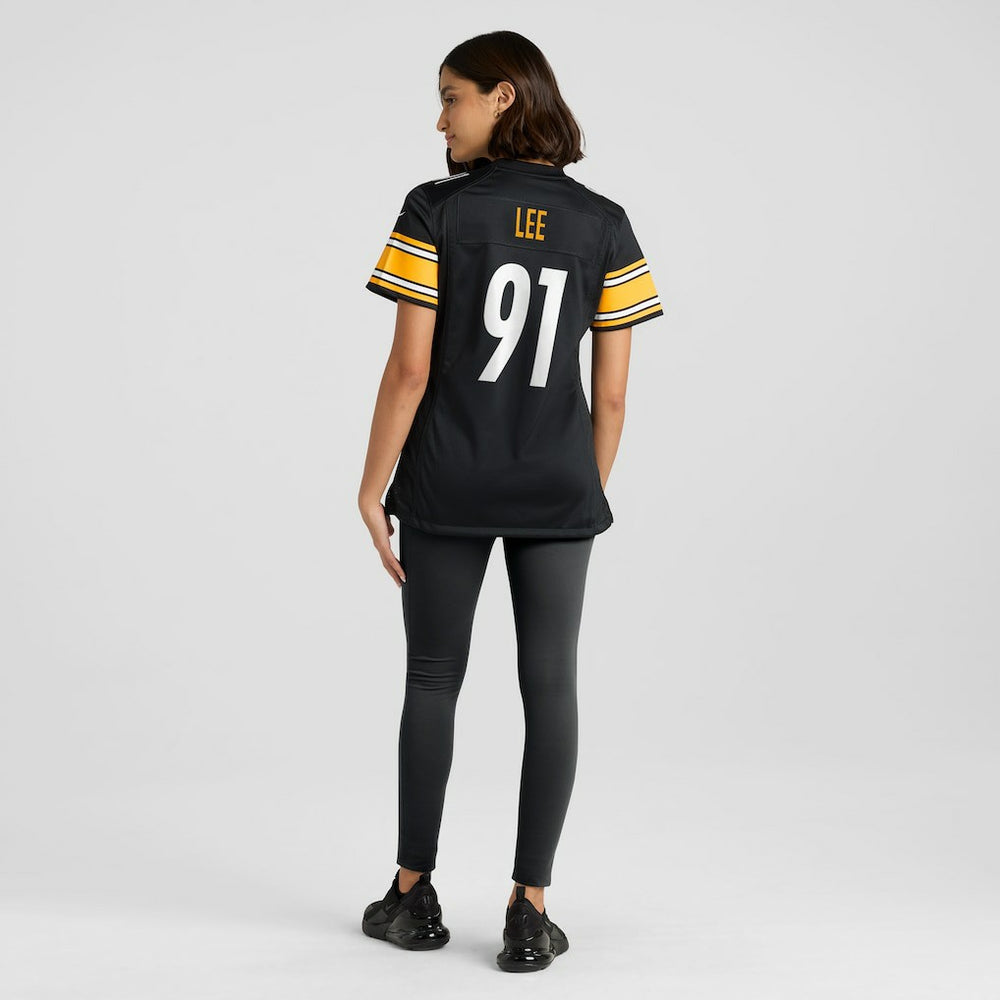 Logan Lee Pittsburgh Steelers Women's Team Game Jersey - Black