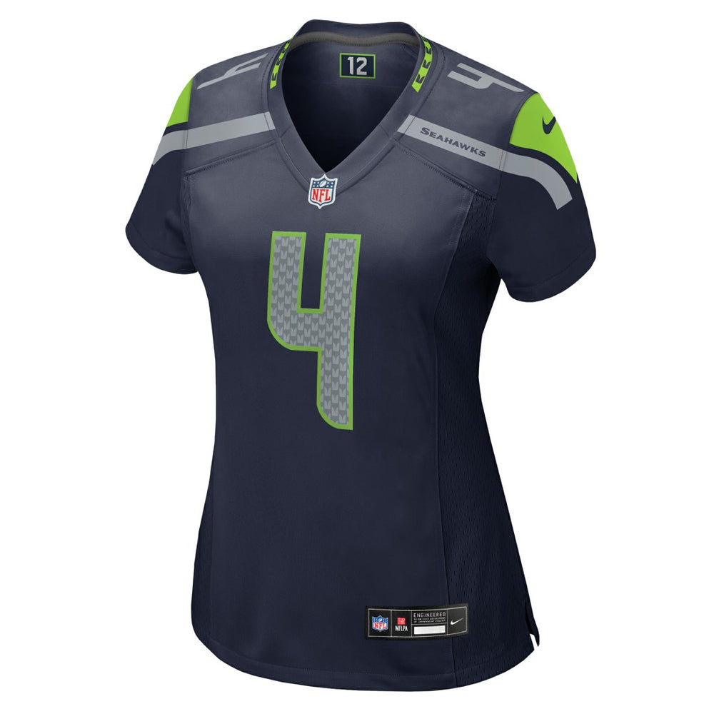Michael Dickson Seattle Seahawks Women's Team Game Jersey - College Navy