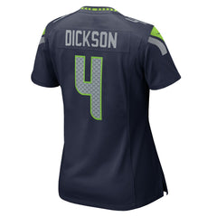 Michael Dickson Seattle Seahawks Women's Team Game Jersey - College Navy