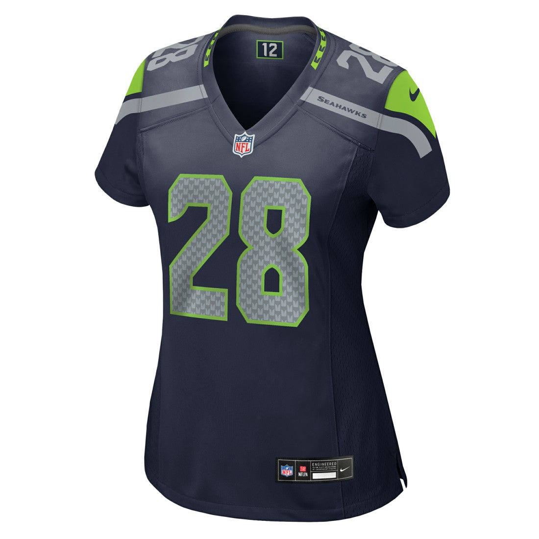 Nehemiah Pritchett Seattle Seahawks Women's Team Game Jersey - College Navy