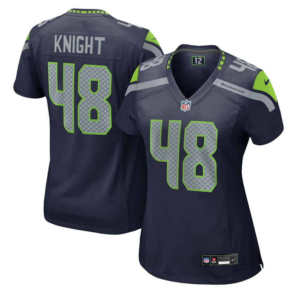 Tyrice Knight Seattle Seahawks Women's Team Game Jersey - College Navy