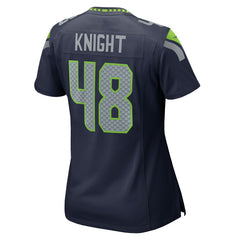 Tyrice Knight Seattle Seahawks Women's Team Game Jersey - College Navy