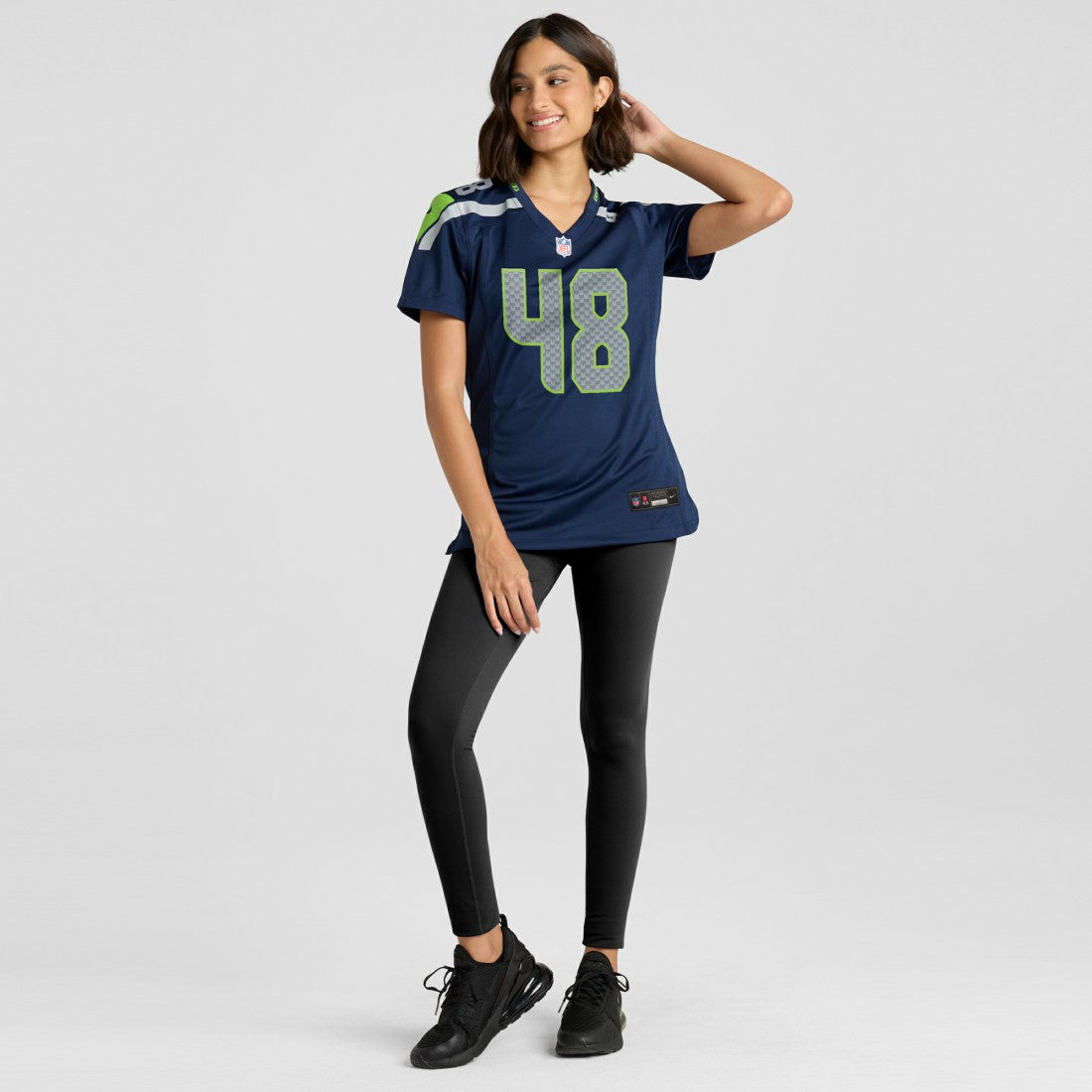 Tyrice Knight Seattle Seahawks Women's Team Game Jersey - College Navy