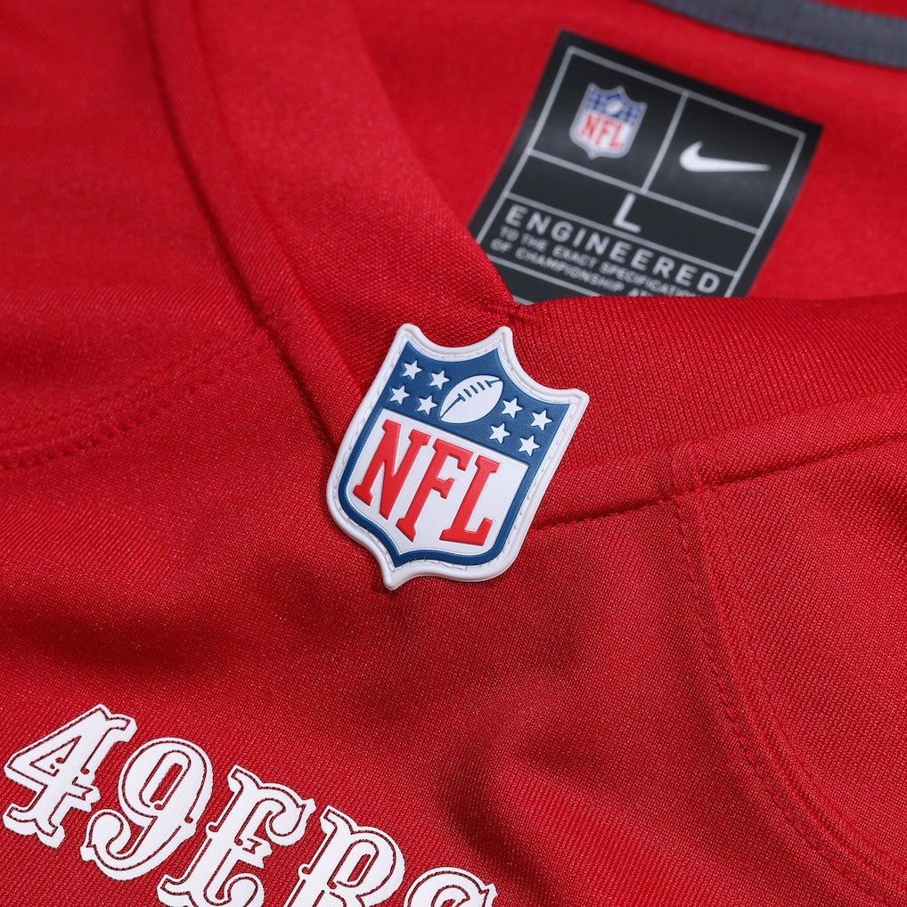 Malik Mustapha San Francisco 49ers Game Jersey - Scarlet