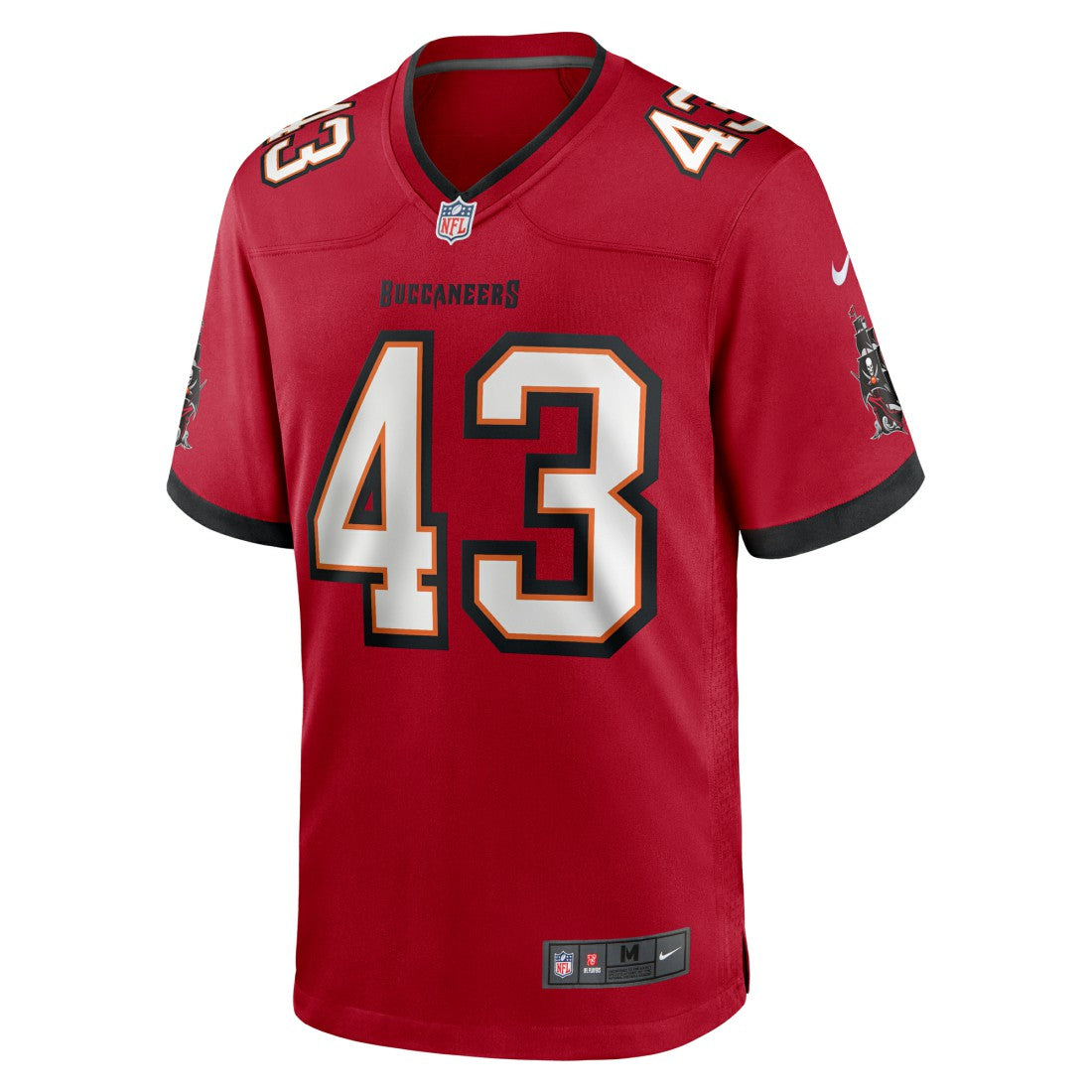 Chris Braswell Tampa Bay Buccaneers Game Jersey - Red