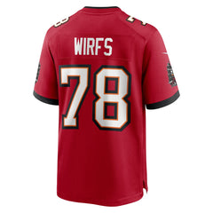 Tristan Wirfs Tampa Bay Buccaneers Game Jersey - Red