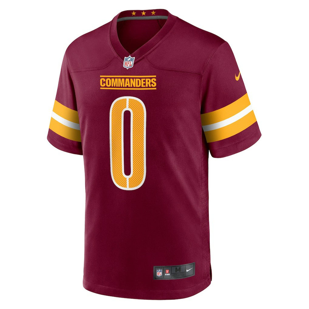 Mike Sainristil Washington Commanders Game Jersey - Burgundy