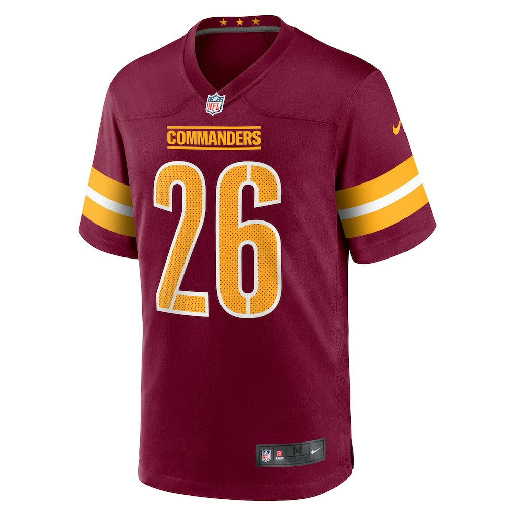 Jeremy McNichols Washington Commanders Game Jersey - Burgundy