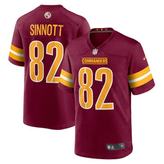 Ben Sinnott Washington Commanders Game Jersey - Burgundy