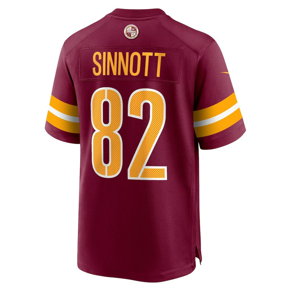 Ben Sinnott Washington Commanders Game Jersey - Burgundy