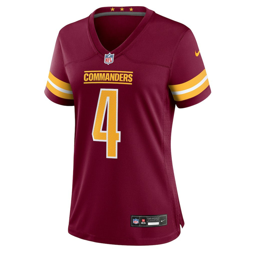 Frankie Luvu Washington Commanders Women's Team Game Jersey - Burgundy