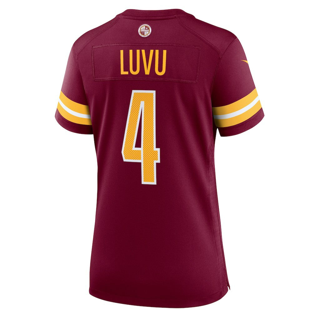 Frankie Luvu Washington Commanders Women's Team Game Jersey - Burgundy