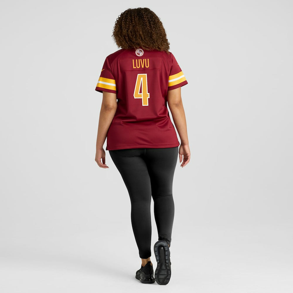 Frankie Luvu Washington Commanders Women's Team Game Jersey - Burgundy
