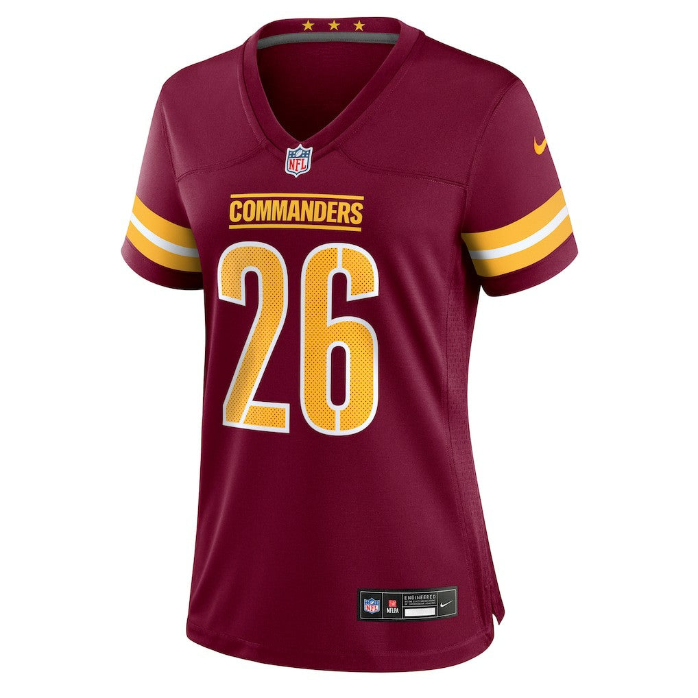 Jeremy McNichols Washington Commanders Women's Team Game Jersey - Burgundy
