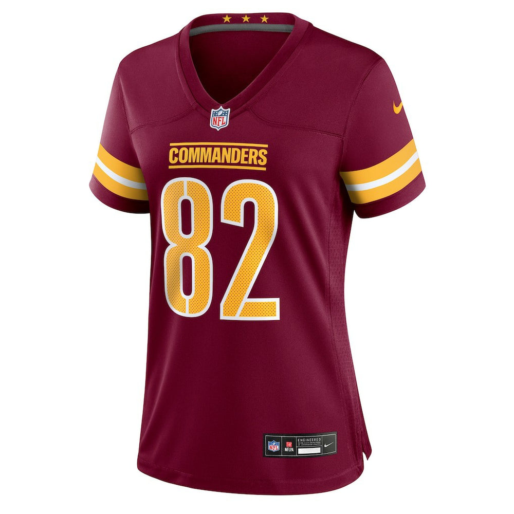 Ben Sinnott Washington Commanders Women's Team Game Jersey - Burgundy