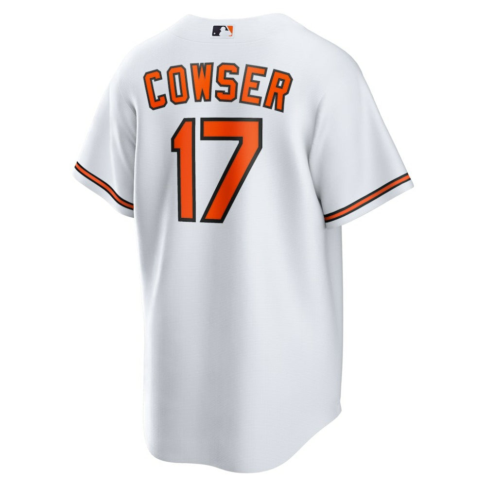 Colton Cowser Baltimore Orioles Home Replica Jersey White | Nike