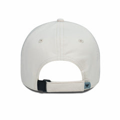 Tampa Bay Lightning Men's Levelwear Faux Leather Patch Unstructured Adjustable Hat Cream