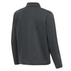 Detroit Red Wings Antigua Twist Quarter-Zip Pullover Jacket Pewter