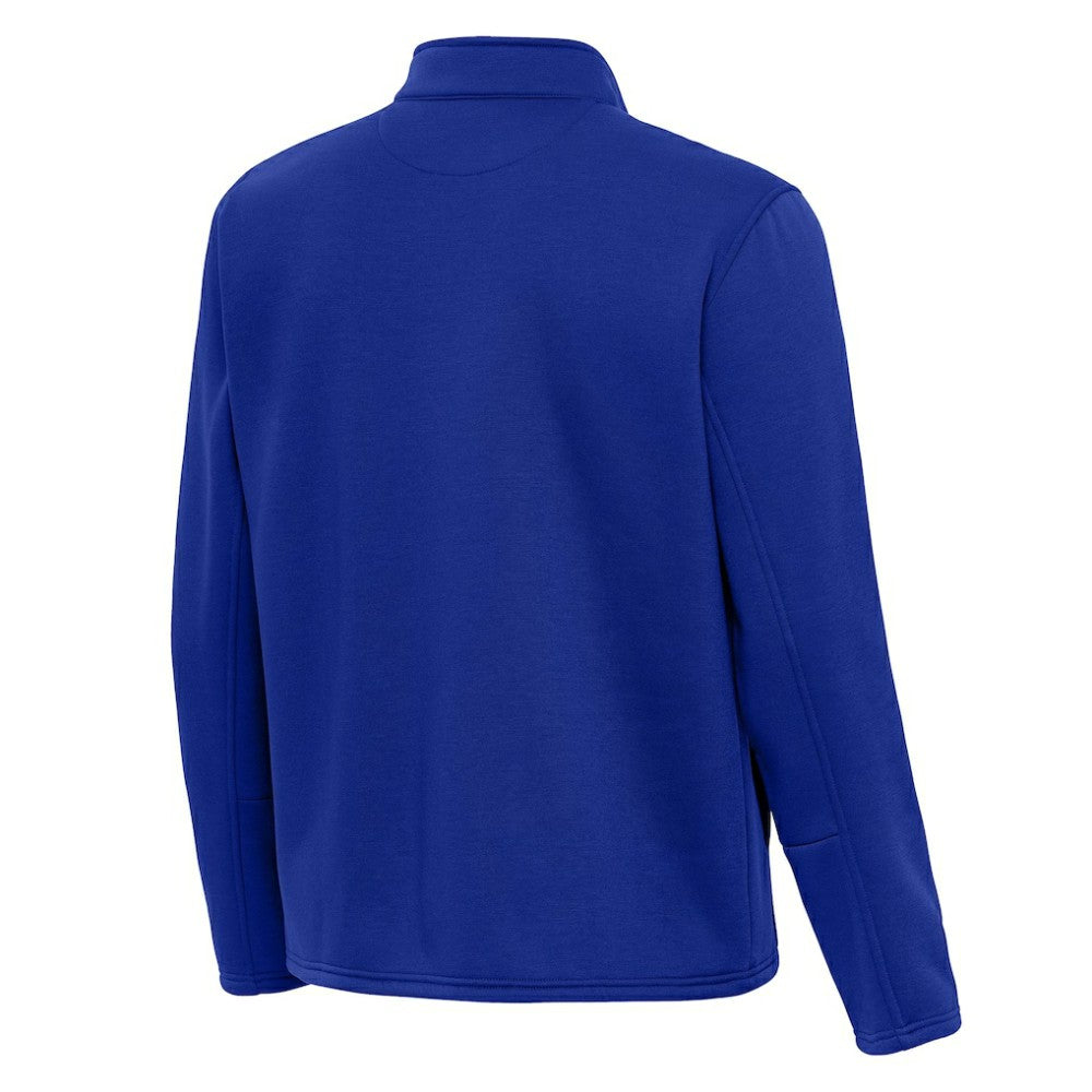 Montreal Canadiens Antigua Twist Quarter-Zip Pullover Jacket Blue
