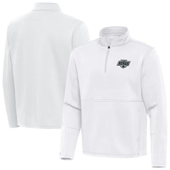 Los Angeles Kings Antigua Twist Quarter-Zip Pullover Jacket White