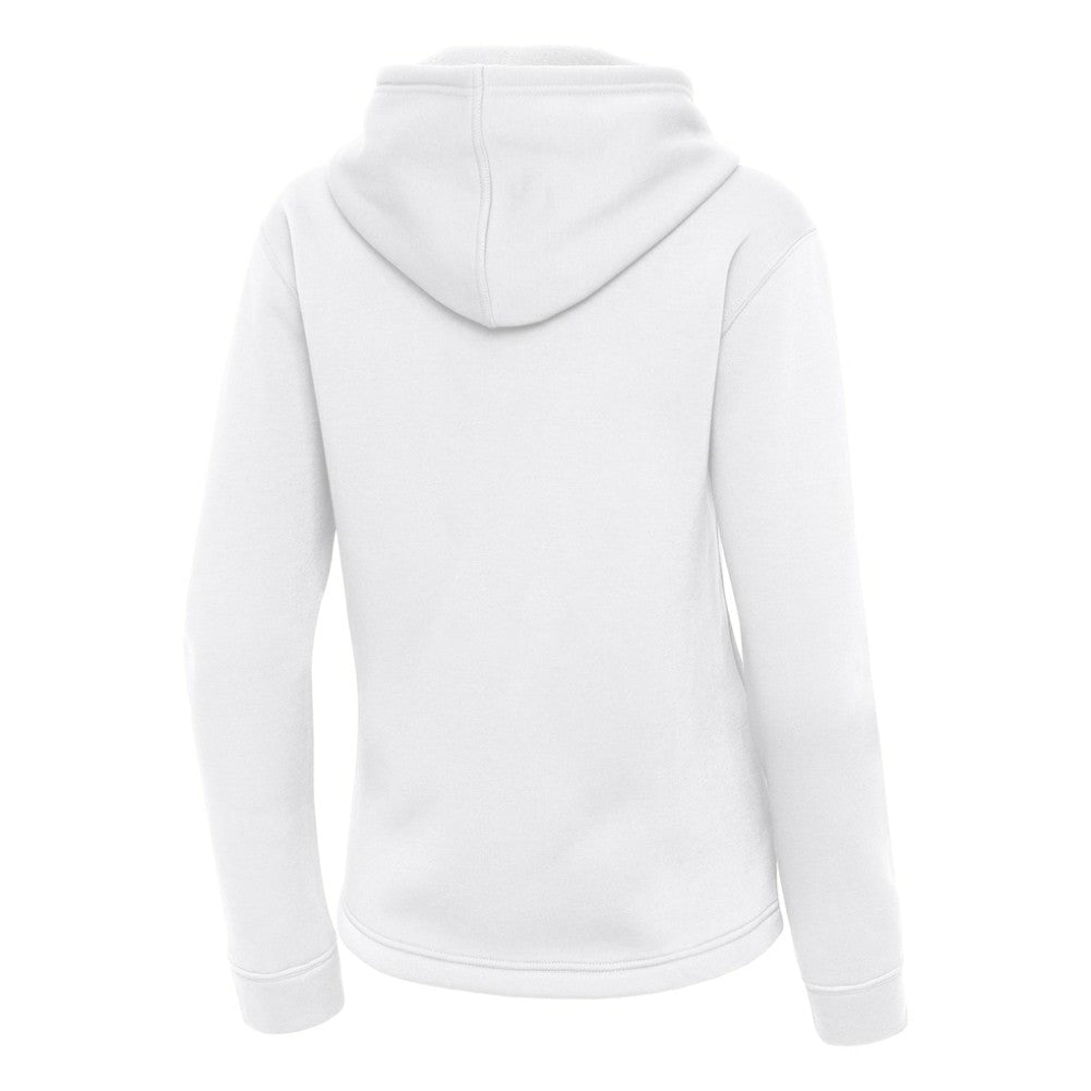 Detroit Tigers Antigua Women's Contemporary Quarter-Zip Hoodie White