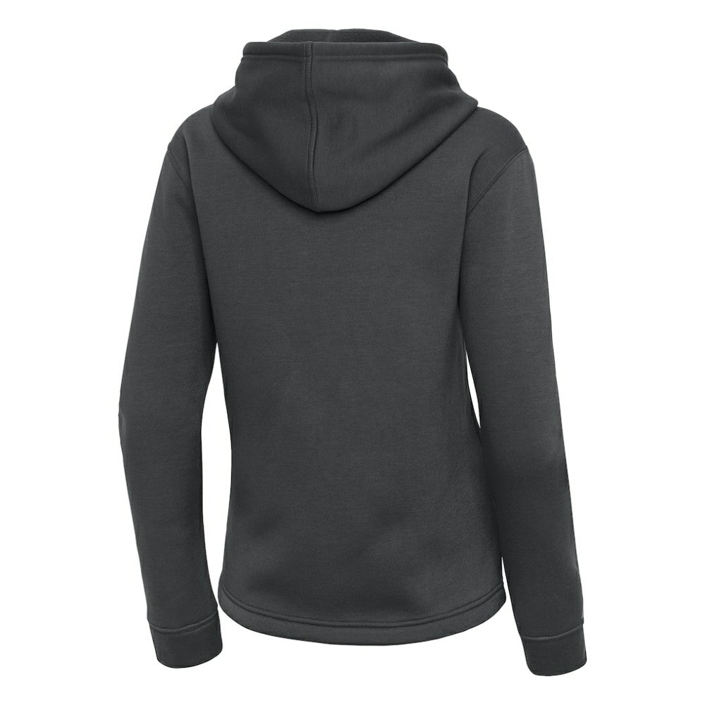 New York Yankees Antigua Women's Contemporary Quarter-Zip Hoodie Pewter
