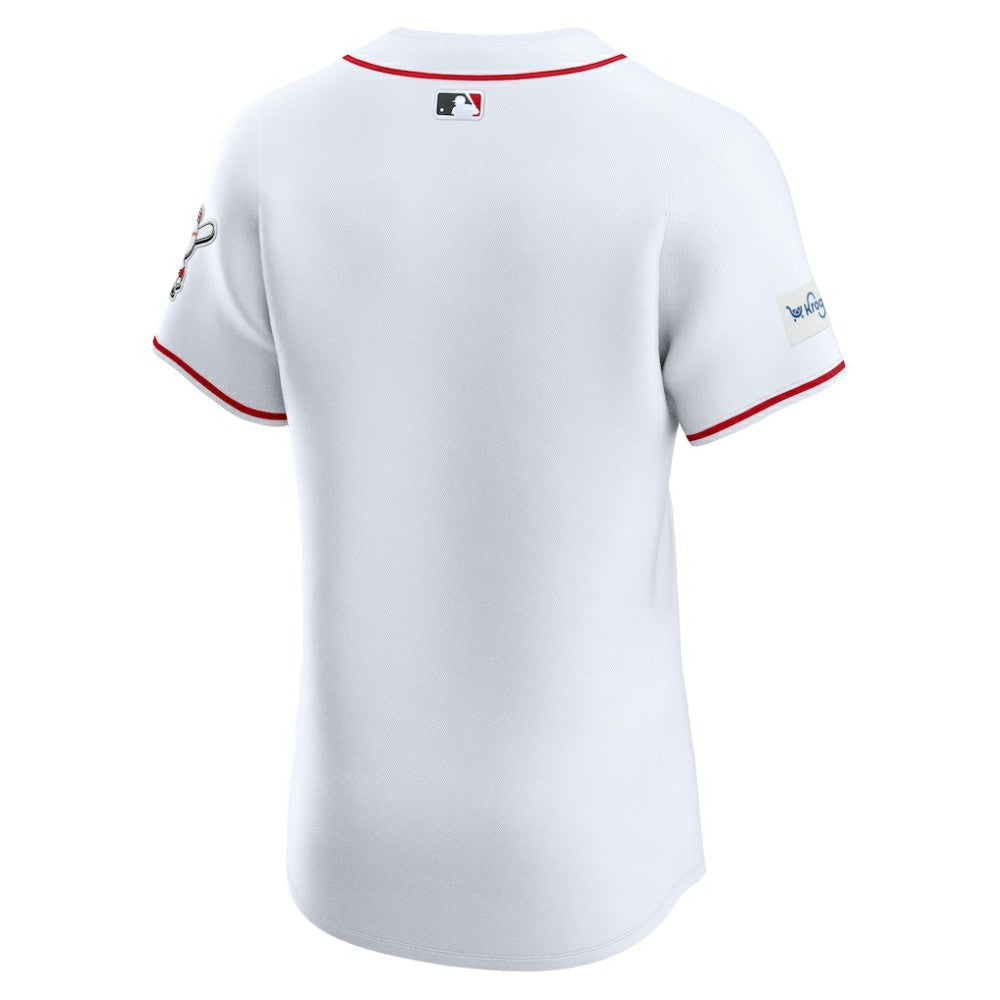 Cincinnati Reds Home Elite Jersey White | Nike