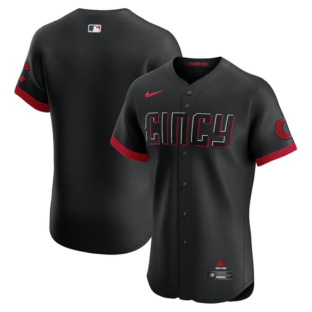 Cincinnati Reds City Connect  Elite Jersey Black | Nike