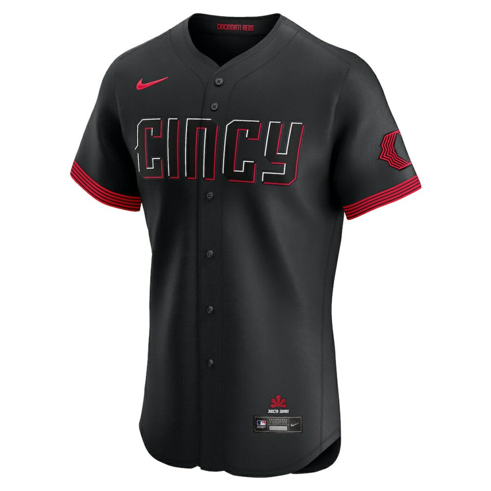 Cincinnati Reds City Connect  Elite Jersey Black | Nike