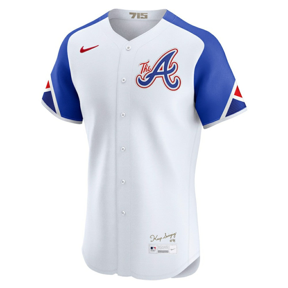 Atlanta Braves City Connect Elite Jersey White | Nike