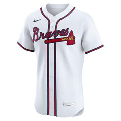 Atlanta Braves Home Elite Jersey White | Nike