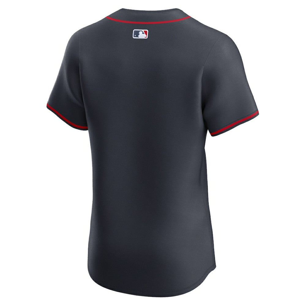 Atlanta Braves Alternate Elite Jersey Navy | Nike