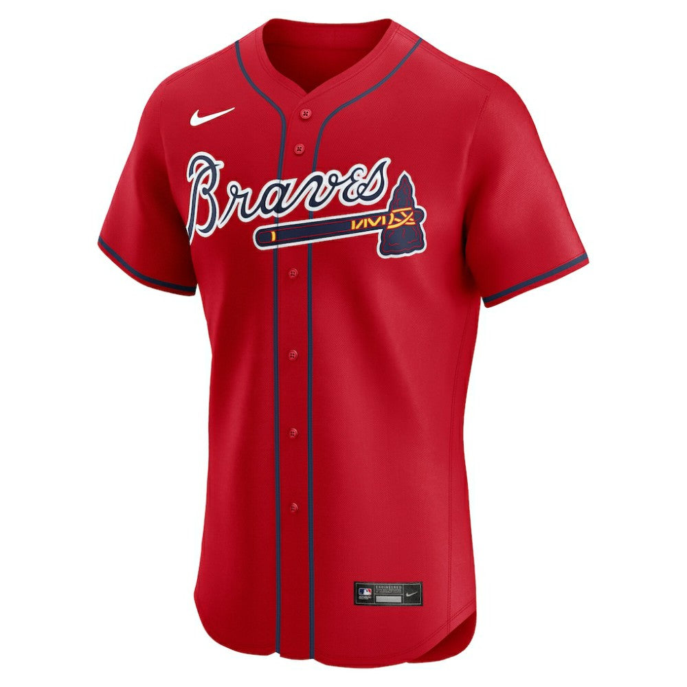 Atlanta Braves Alternate Elite Jersey Red | Nike