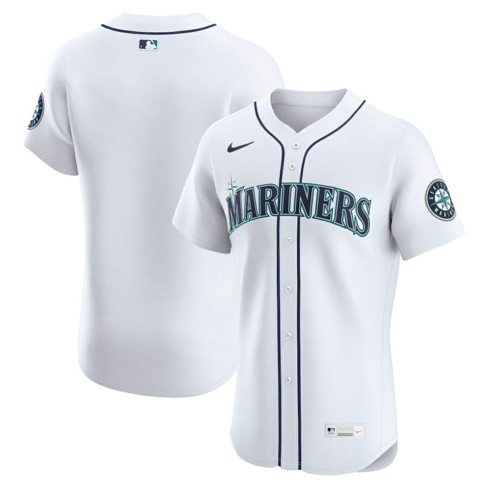 Seattle Mariners Home Elite Jersey White | Nike